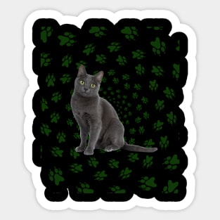 THE CAT LOVE Sticker